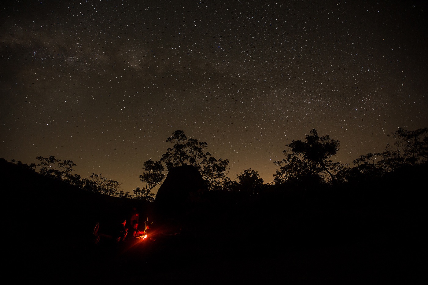 Ciel étoilé sur le Kerval - Réunion